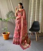 Linen Saree for Women 