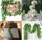 Plastic Artificial Garlands Plant for Home Decor for Women 