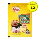 9 AM जिंजर गार्लिक पेस्ट 12X20 g 