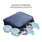 FRIENDS FOR LIFE 4 Container Lunch Box with Bag 