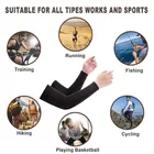 Cricket Elbow Arm Sleeve 2 Pcs  for Support & Protection from UV Rays n Cricket/Badminton/Golf/Trekking &Ridding 