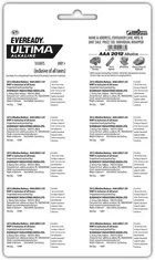 EVEREADY Ultima | 400% Longer Lasting | Alkaline AAA Battery 