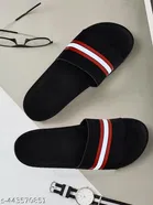 Sliders for Men, Black 