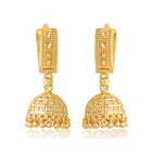 Vighnaharta Traditional Wear Alloy Jhumka 