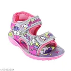 Velcro Sandals for Infants (Pink, 6-9 Months)