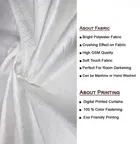 Small Birds Digital Printed Door Curtain 7ft pack of1