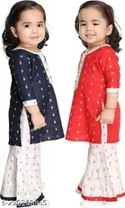 Rayon Kurta Set for Girls 