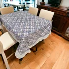 Polyester Embroidered Table Cloth 