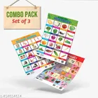 Bookford Publications My small chart Alphabet, Action Words & Vegetables 