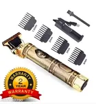 Plastic Buddha Style Rechargeable Trimmer for Men (Gold)