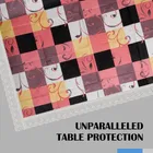 PVC Printed 4 Seaters Table Cover 