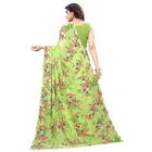 Georgette Floral Print Saree for Women 