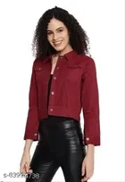 Full Sleeves Denim Jacket for Women 