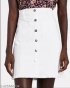 Cotton Blend Skirts for Women 