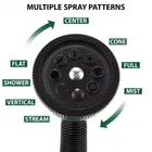 7 Pattern High Pressure Hose Nozzle Water Spray 