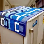 KANUSHI Industries® 1 Pc Fridge Cover for Top with 6 Utility Pockets 