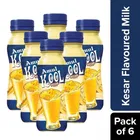 अमूल कूल केसर फ्लेवर्ड मिल्क 6X180 ml - पैक ऑफ 6 