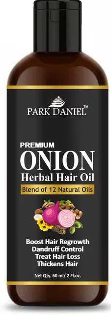 Park Daniel Onion Herbal Hair Oil for Hair growth (60 ml) (SE-89)