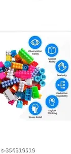 Plastic Block Toys for Kids 