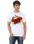 Printed Half Sleeves Round Neck T-Shirts for Men 