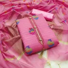 Jacquard Unstitched Dress Material for Women 