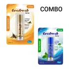 Geofresh Cool Mint & Elaichi Spray Breath Freshener (15 g, Pack of 2)