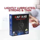 Raftaar Dotted Condoms Extra Time F- Chocolate,Jasmine,Orange,Strawberry 