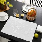 PVC Printed Dining Table Placemats 