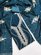 Vichitra Silk Punjabi/All Over Suits for Women 