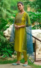 Viscose Rayon Printed Kurta Set for Women 