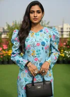 Floral Print Kurti for Women 
