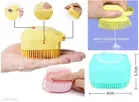 Silicone Body Bath Brush with Liquid Dispenser 