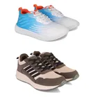 Sports Shoes for Men, Multicolor, Pack of 2 