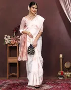 Banarasi Silk Zari Woven Saree for Women 