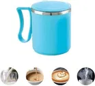 Stainless Steel Coffe Mug, Blue 