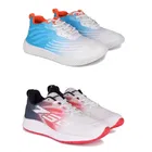 Sports Shoes for Men, Multicolor, Pack of 2 