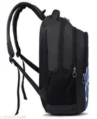 Nylon Backpack for Men & Women, Black