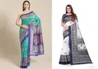 Art Silk Printed Saree for Women 