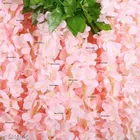 Polyester Artificial Hanging Flower Garlands 