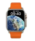 Nylon Strap Smart S8 Ultra Smart Watch for Men & Women (Orange)