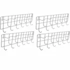 Oc9 स्टेनलेस स्टील वॉल माउंटेड लैडल हुक रेल फॉर किचन 