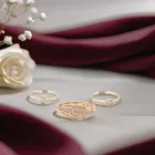 Gold Plated Rings for Women 