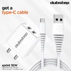 Dubstep Sprint 16W 3.1A Dual USB Port Superfast Charger Adapter 