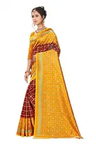 Mysore Silk Printed Saree for Women 