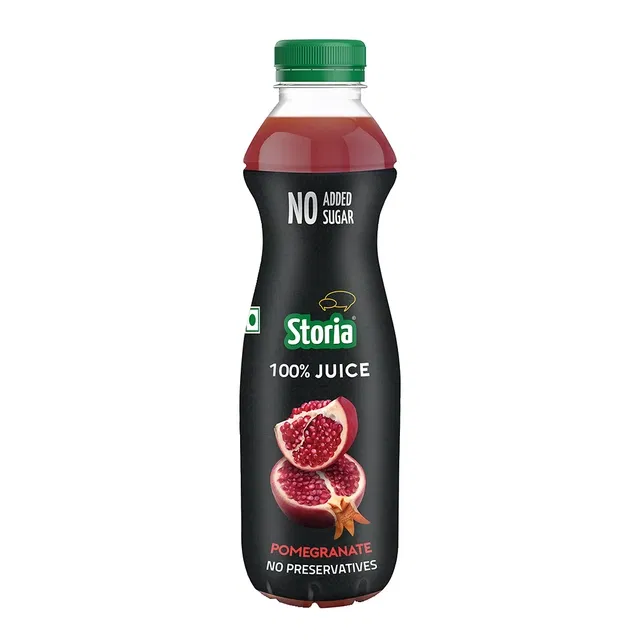 स्टोरिया पोमेग्रनेट (अनार) 100% जूस 750 ml