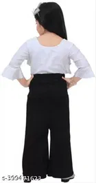 Cotton Blend Top & Bottom Set for Girls 