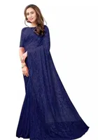 Net Floral Saree for Women 