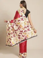 Khadi Printed Saree for Women 
