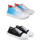Sports Shoes for Men, Multicolor, Pack of 2 