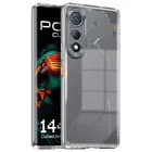 Silicone Mobile Back Cover for Tecno LJ8K P1 / POVA CURVE (Transparent)